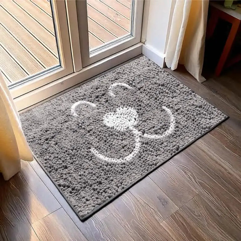 Embroidery Muddy Mat® for Pets - Face Design